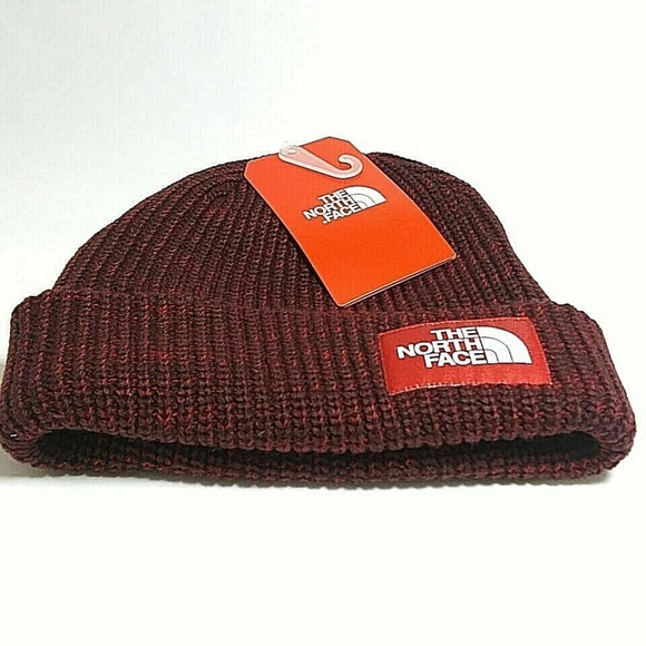 The North Face Salty Dog Beanie Deep Garnet Red - Picture 2 of 5